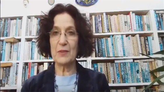 Marjorie Rosenberg talking about the need of professional development